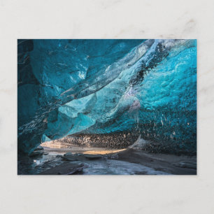Glacial Cave   Vatnajoekull National Park, Iceland Postcard