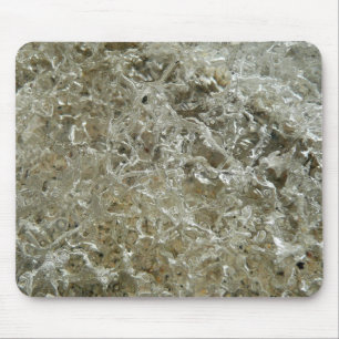 Glacial Ice Abstract Nature Texture Mouse Pad