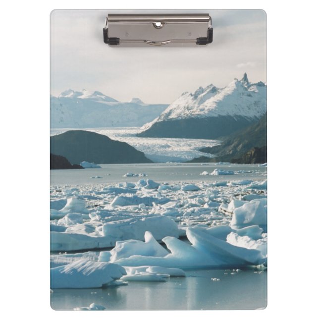 Glacial Icebergs Clipboard (Front)