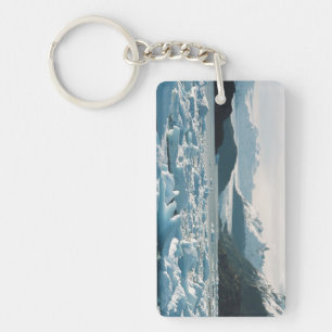 Glacial Icebergs Key Ring