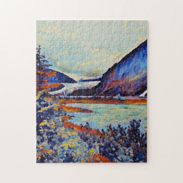 Glacial Jigsaw Puzzle (Vertical)