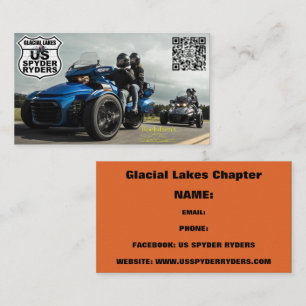 Glacial Lakes Chapter - Business Cards 3