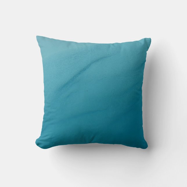 Glacial Melt Abstract Nature Photography Cushion (Front)