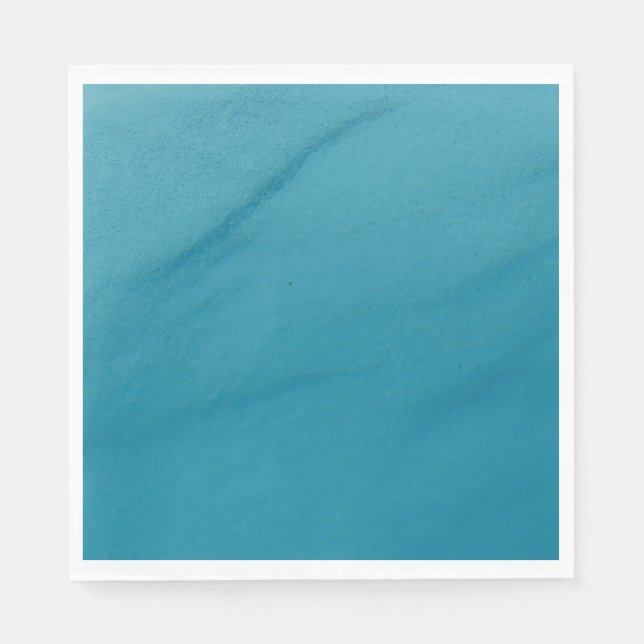 Glacial Melt Abstract Nature Photography Napkin (Front)