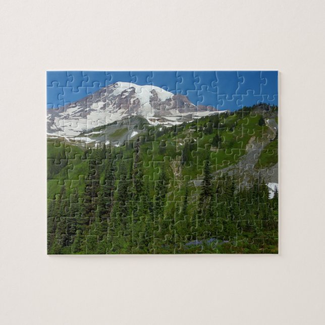 Glacial Melt at Mount Rainier Jigsaw Puzzle (Horizontal)