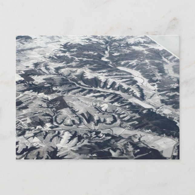 Glacial Moraine Postcard (Front)