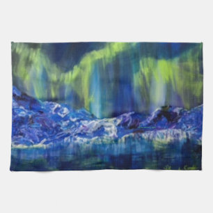 Glacial Reflections Tea Towel