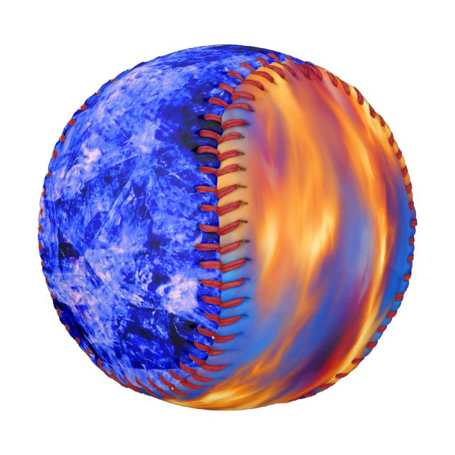 Glaciem et Ignis by Kenneth Yoncich Baseball (Angled)