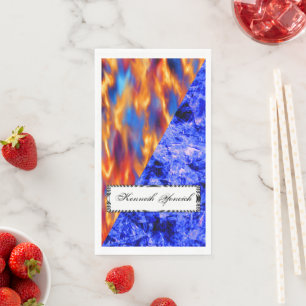 Glaciem et Ignis by Kenneth Yoncich Napkin