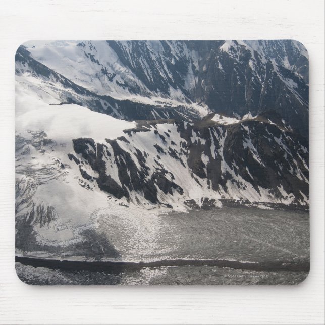 Glacier, Alaska Range Mountains, Alaska, USA Mouse Pad (Front)