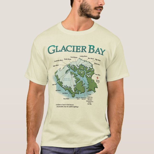 Glacier Bay 3 Basic T-shirt (Front)