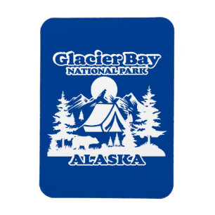 Glacier Bay Alaska Magnet