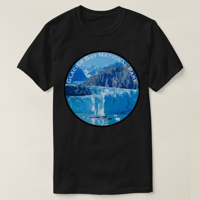 Glacier Bay National Park 4 T-Shirt (Design Front)