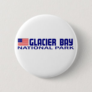 Glacier Bay National Park 6 Cm Round Badge