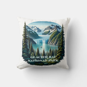 Glacier Bay National Park Alaska Cushion