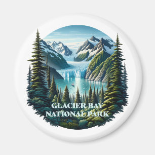 Glacier Bay National Park Alaska Magnet
