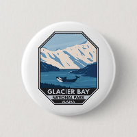 Glacier Bay National Park Alaska Orca Art Vintage
