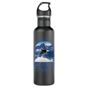 Glacier Bay National Park Alaska Orca Mountains Fi 710 Ml Water Bottle