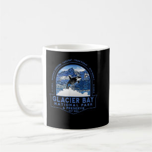 Glacier Bay National Park Alaska Orca Mountains Fi Coffee Mug