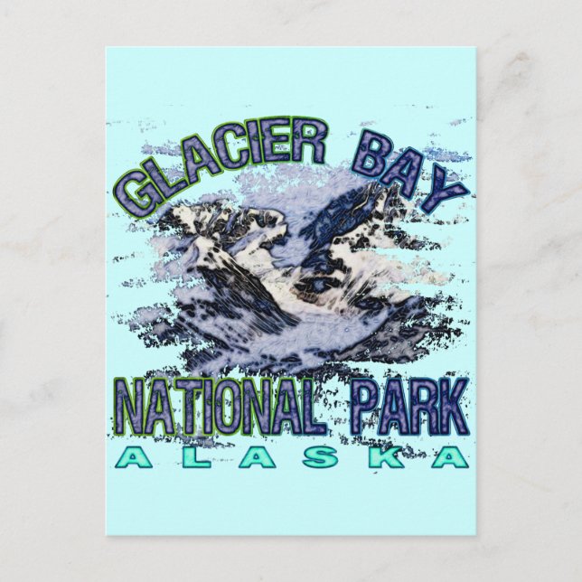 Glacier Bay National Park, Alaska Postcard (Front)