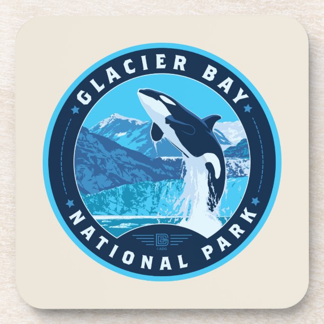 Glacier Bay National Park Coaster (Front)