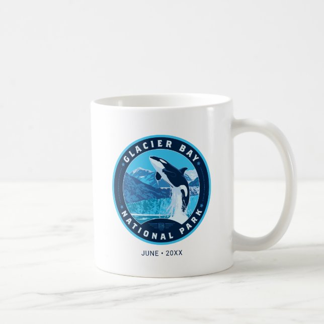 Glacier Bay National Park Coffee Mug (Right)