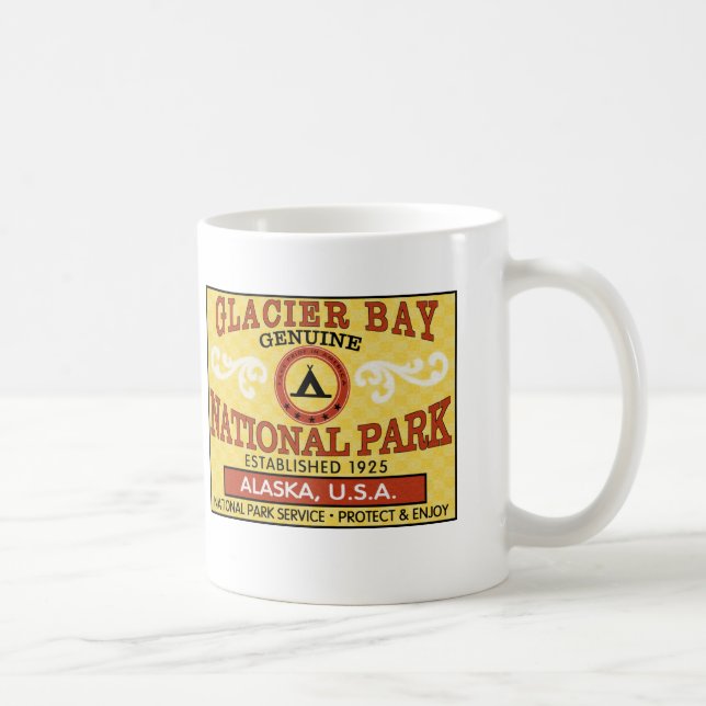 Glacier Bay National Park Coffee Mug (Right)