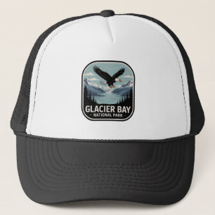 Glacier Bay National Park Eagle Badge Trucker Hat