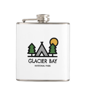 Glacier Bay National Park Hip Flask