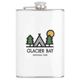Glacier Bay National Park Hip Flask
