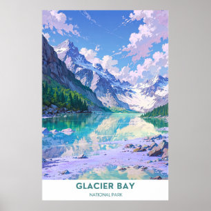 Glacier Bay National Park - Montana  Poster