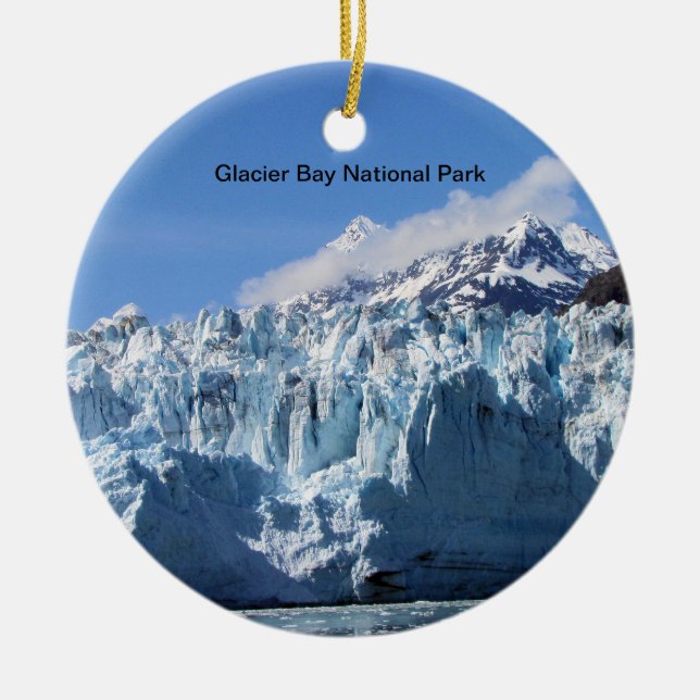 Glacier Bay National Park ornament (Front)