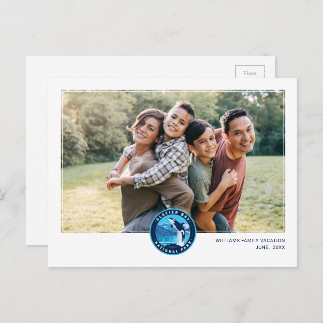 Glacier Bay National Park Postcard (Front/Back)