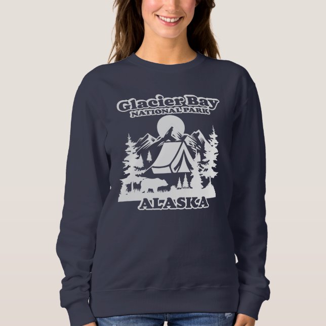 Glacier Bay National Park Sweatshirt (Front)