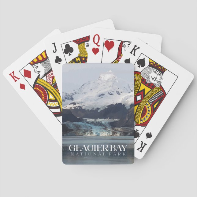 Glacier Bay Playing Cards, National Park Deck Playing Cards (Back)