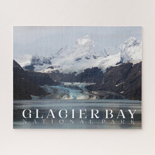 Glacier Bay Puzzle, National Park Jigsaw Puzzle (Horizontal)