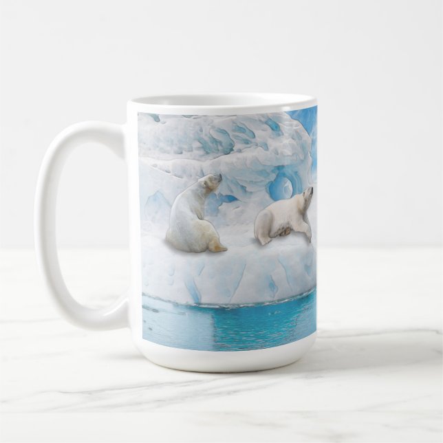 Glacier Bears - 15 oz. Mug (Left)