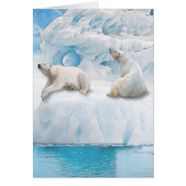 Glacier Bears - 5" x 7" Art Card (Front)