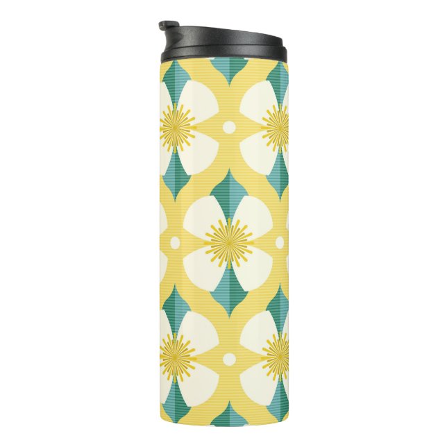 Glacier buttercup thermal tumbler (Rotated Right)