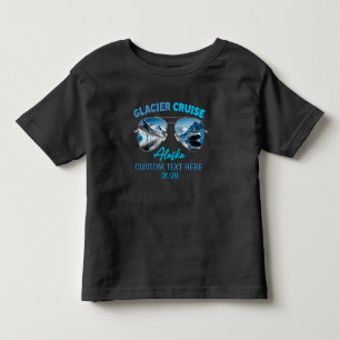 Glacier Cruise Alaska Scenic Icebergs, Mountains Toddler T-Shirt