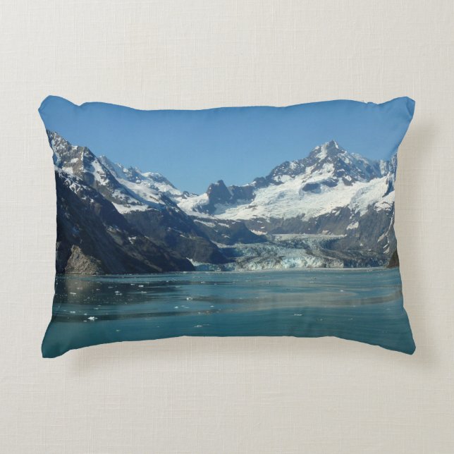 Glacier-Fed Waters of Alaska Decorative Cushion (Front)