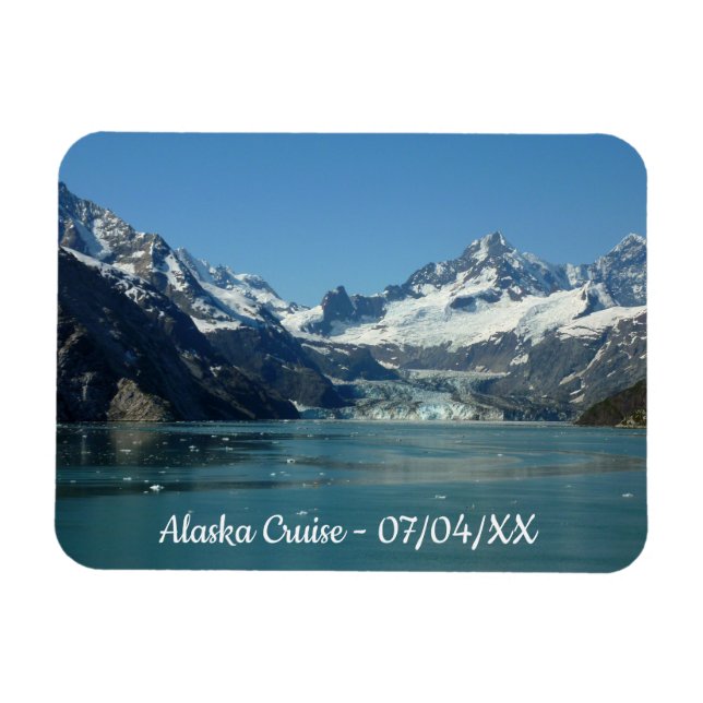 Glacier-Fed Waters of Alaska Magnet (Horizontal)
