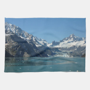 Glacier-Fed Waters of Alaska Tea Towel