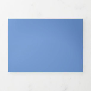 Glacier,Gull Grey,Moonstone Blue, Tri-Fold Card