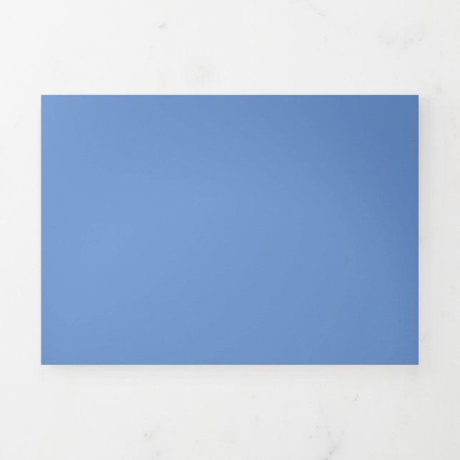 Glacier,Gull Grey,Moonstone Blue, Tri-Fold Card (Cover)