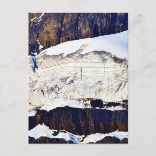 Glacier In Banff Canada Postcard (Front)