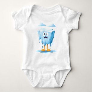 Glacier Melting – Cute Ice Block Kids Baby Bodysuit