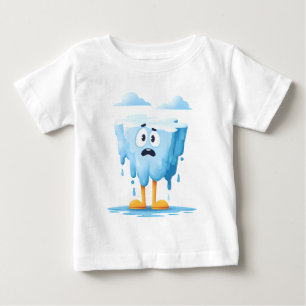 Glacier Melting – Cute Ice Block Kids Baby T-Shirt