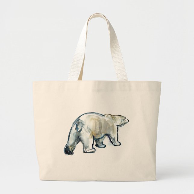 Glacier MInt Large Tote Bag (Front)