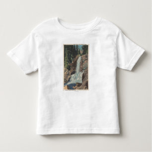Glacier, MT - View of Trick Falls & Medicine Toddler T-Shirt